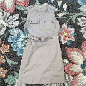 Taupe Pocket Dress | Banana Republic